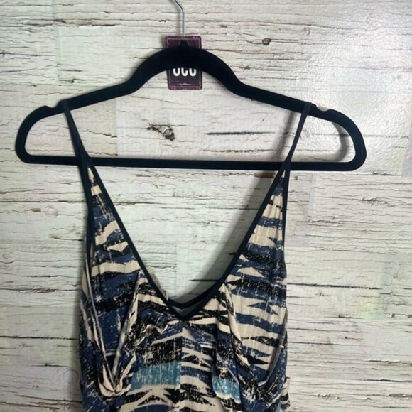 Urban outfitters ecote tribal blue maxi dress Aztec size medium - Picture 5 of 7